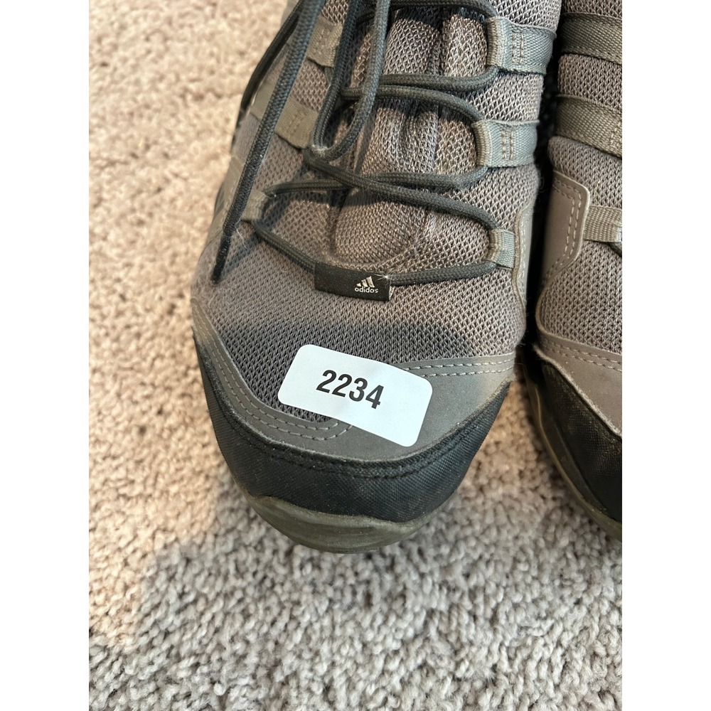 Adidas Terrex Mens Hiking Shoes Grey Black Low Top Sneakers Size 11 #2234 - Picture 10 of 10